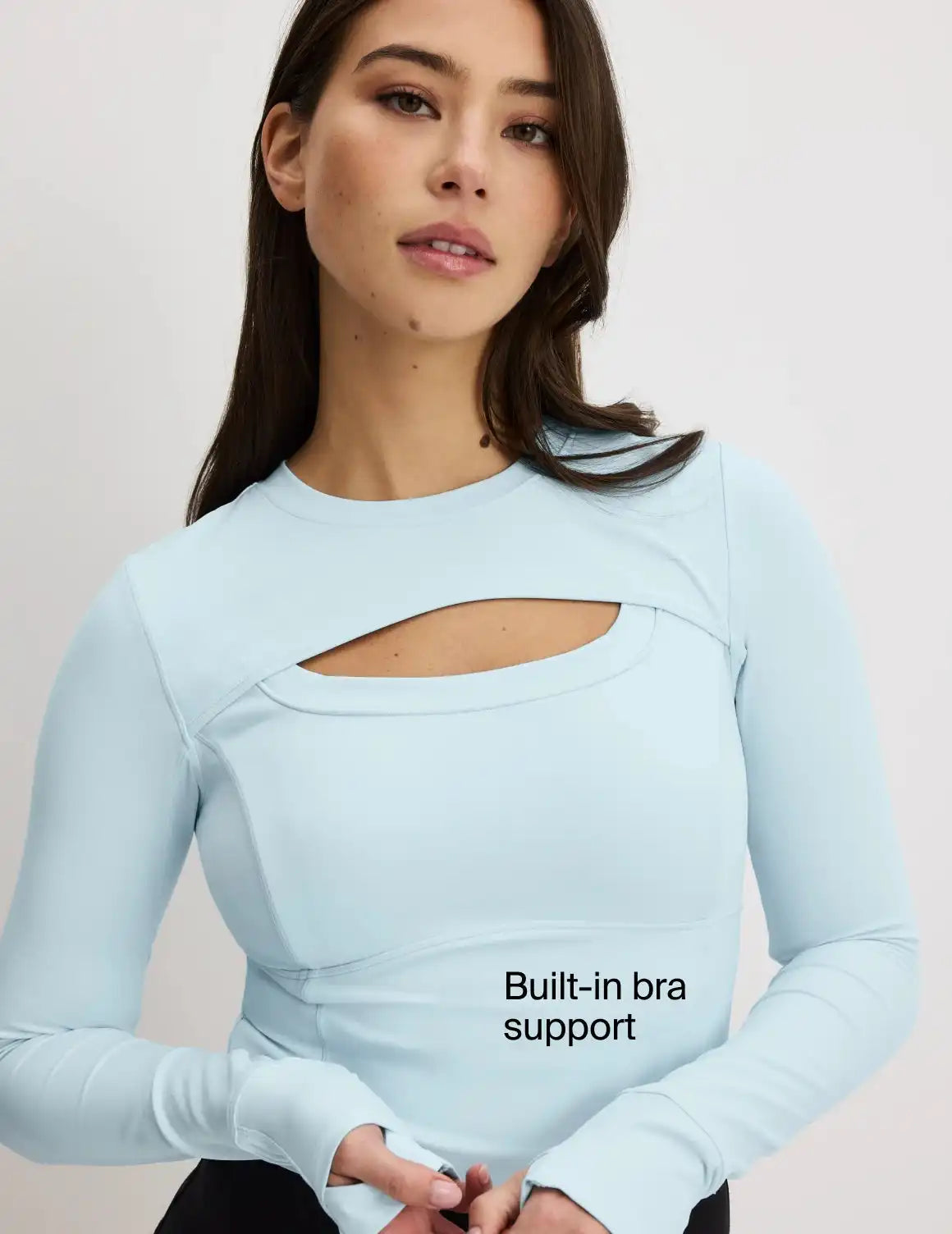 Studio Cutout Bra Top - Last Call