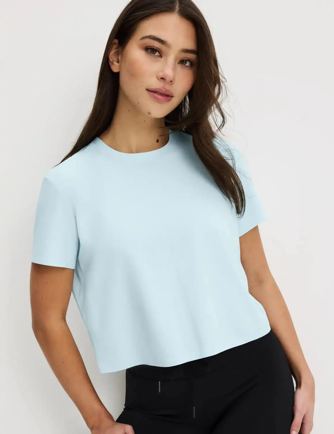 Studio Sleek Cropped T-Shirt - Last Call