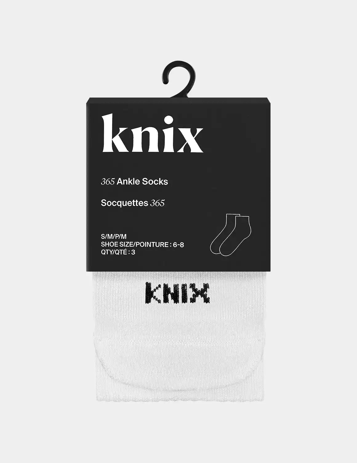365 Ankle Socks 3-Pack