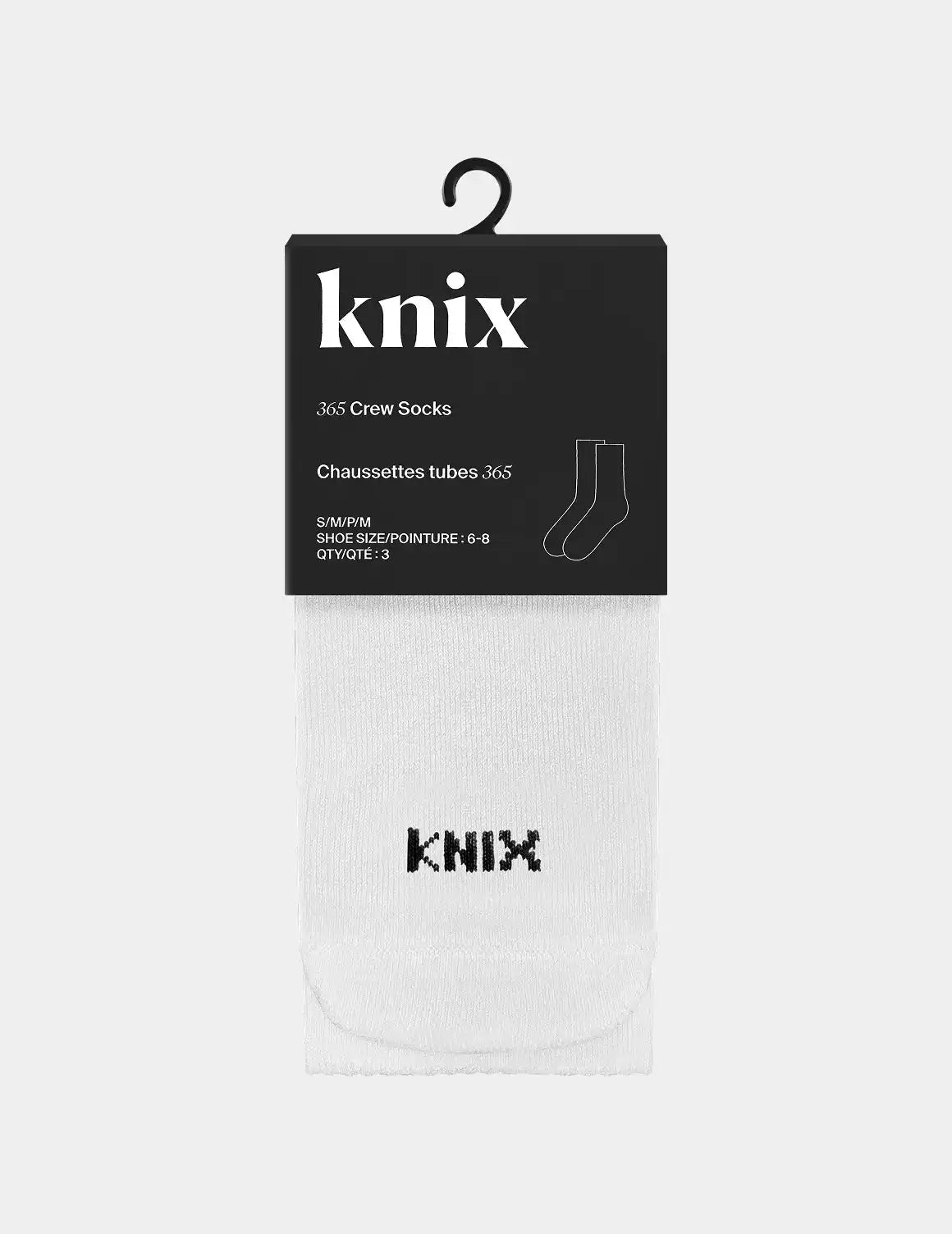 365 Crew Socks 3-Pack