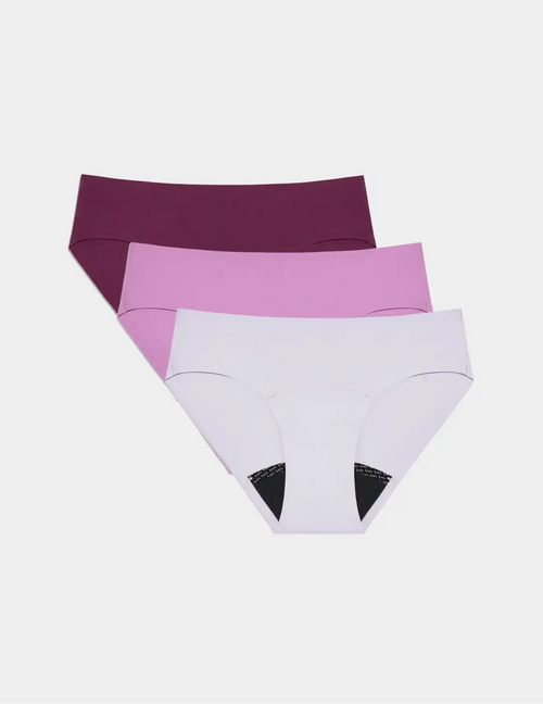 Super Leakproof® No-Show Bikini 3-Pack - Last Call