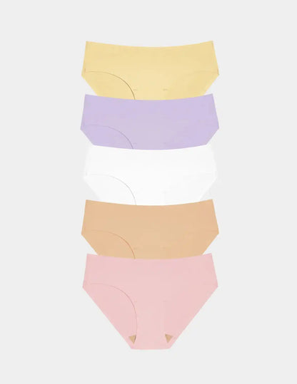 Essential No-Show Bikini 5-Pack - Last Call