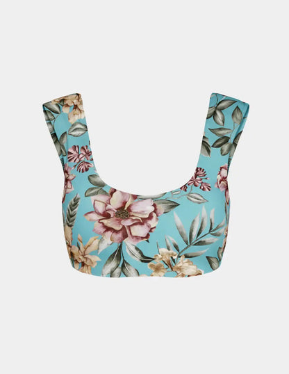Sculpt Cap Sleeve Bikini Top