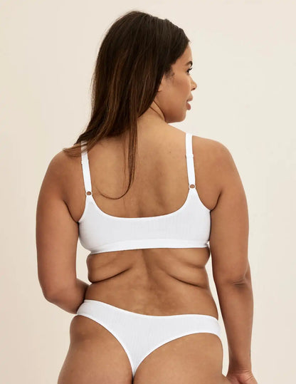 Cotton Rib Thong - Last Call