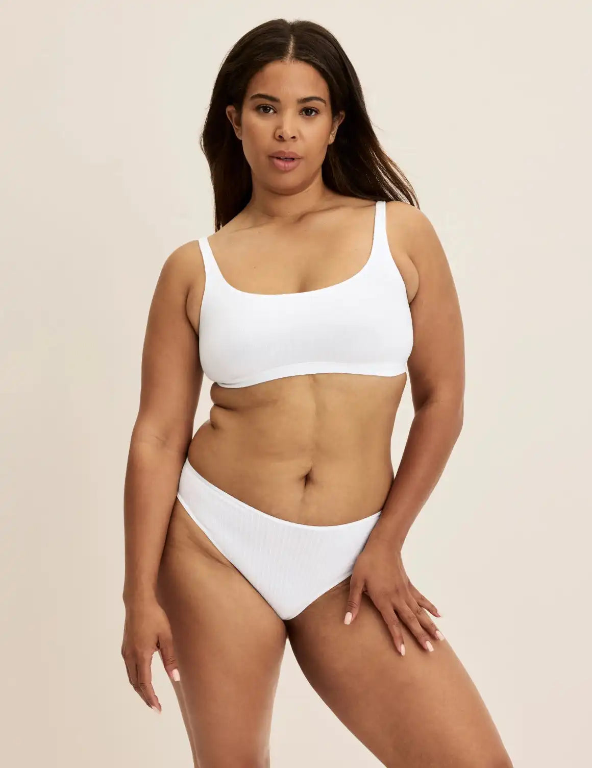 Cotton Rib Thong - Last Call