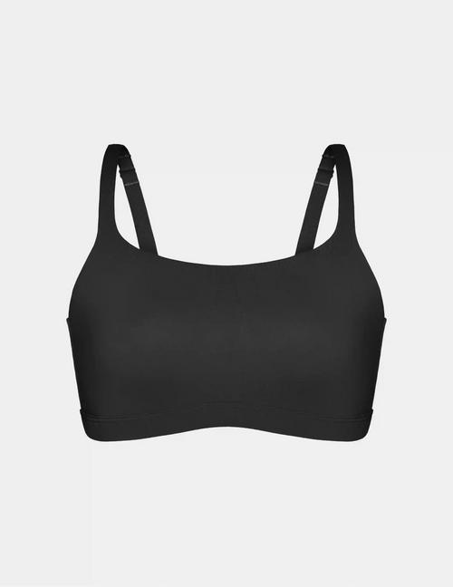 On The Go Cotton Scoop Bralette