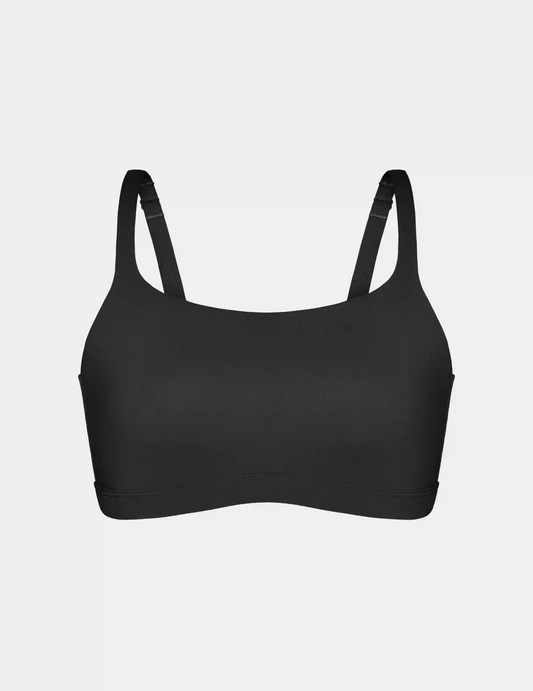 On The Go Cotton Scoop Bralette