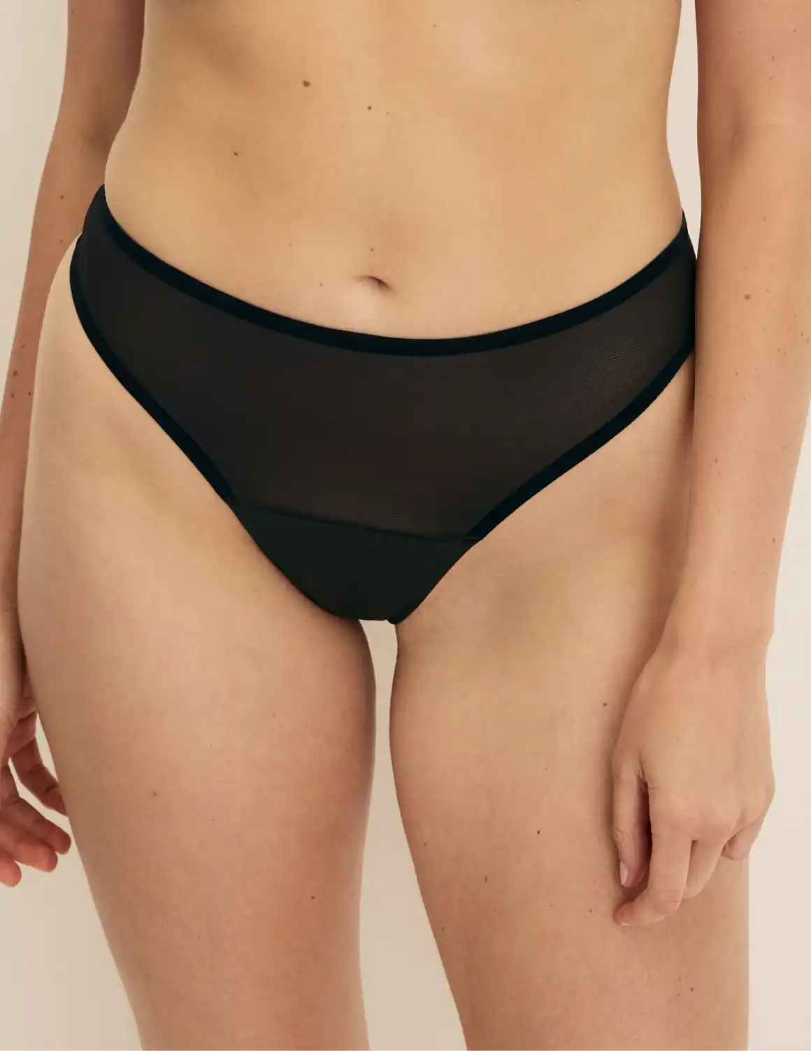 Essential Full Mesh Thong