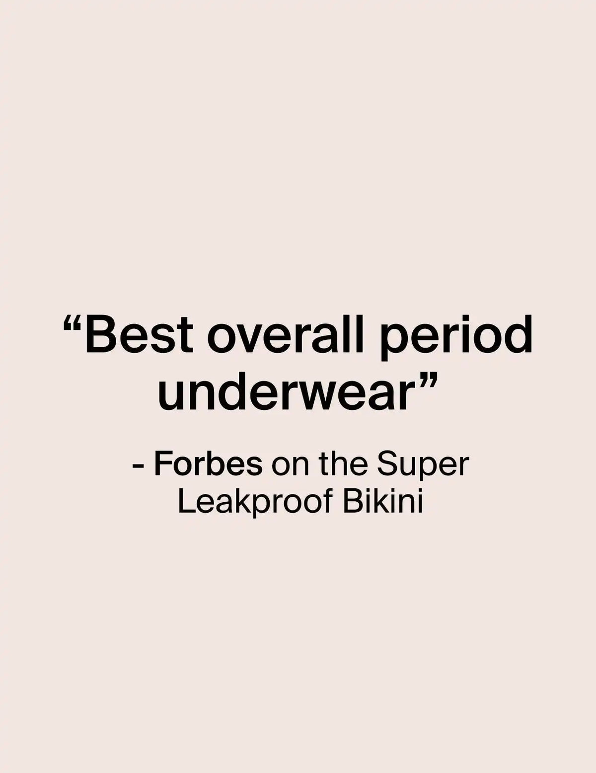 Super Leakproof® No-Show Bikini - Original - Last Call