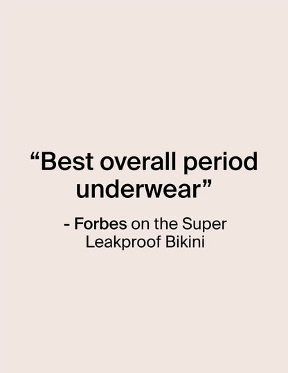 Super Leakproof® No-Show Bikini - Original - Last Call