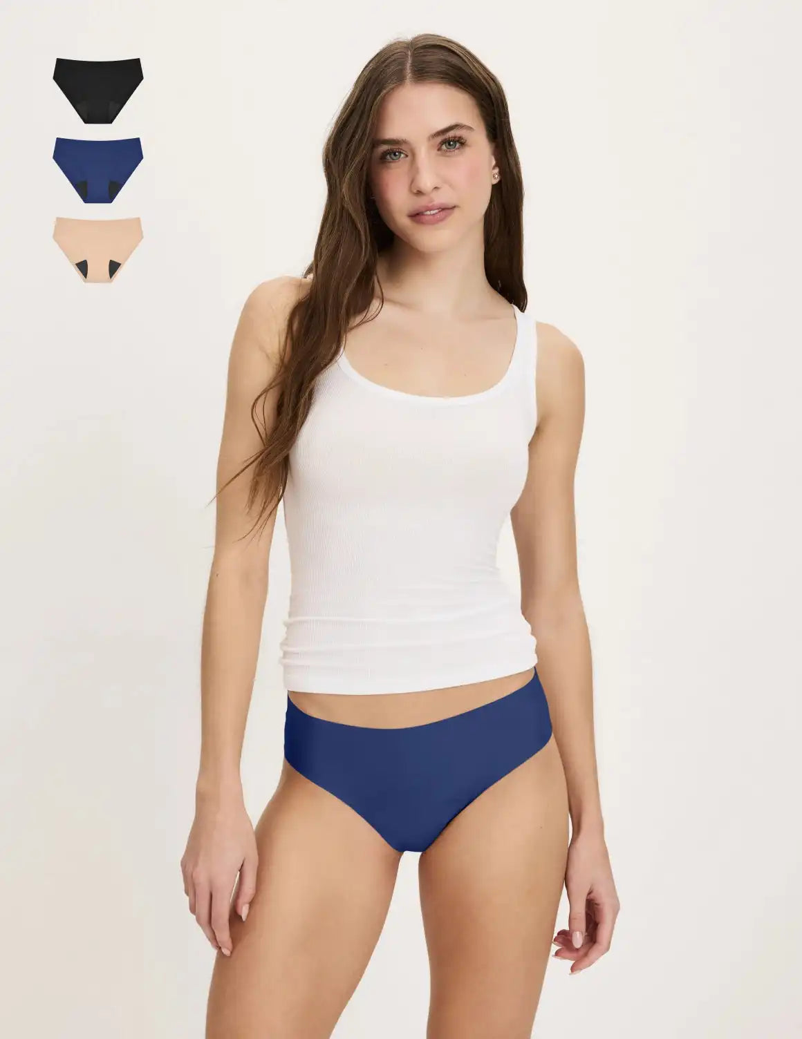 Teen Super Leakproof® No-Show Bikini 3-Pack