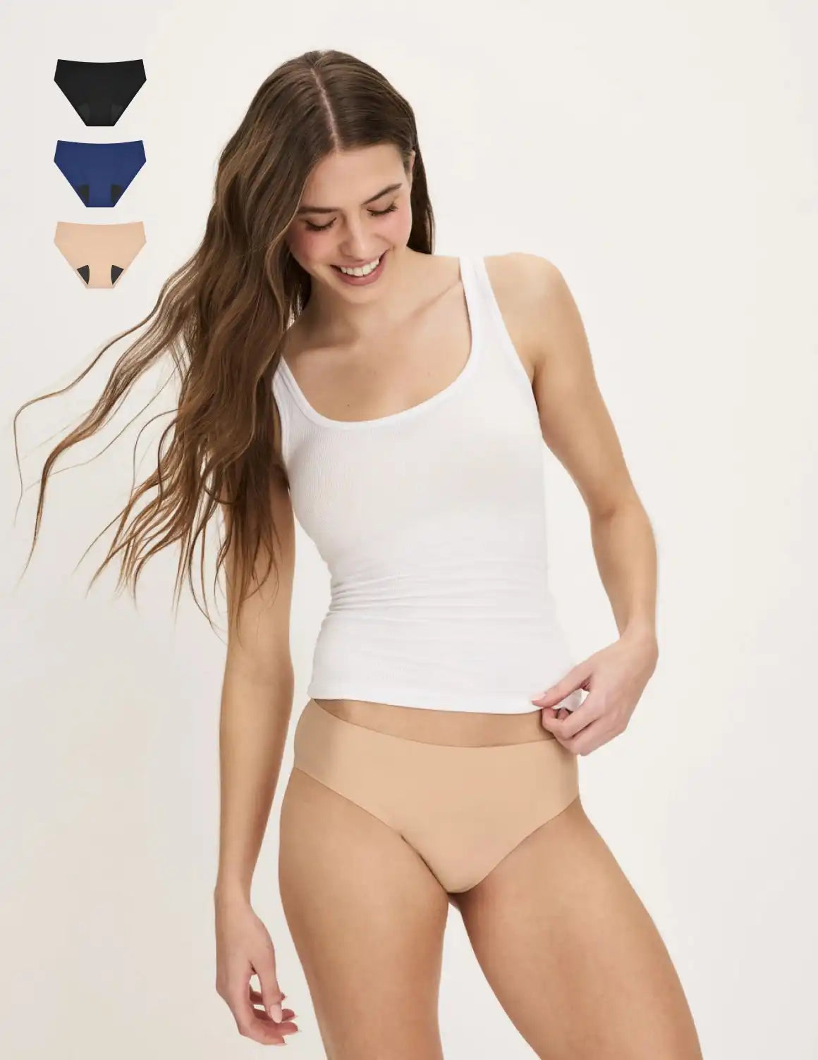 Teen Super Leakproof® No-Show Bikini 3-Pack