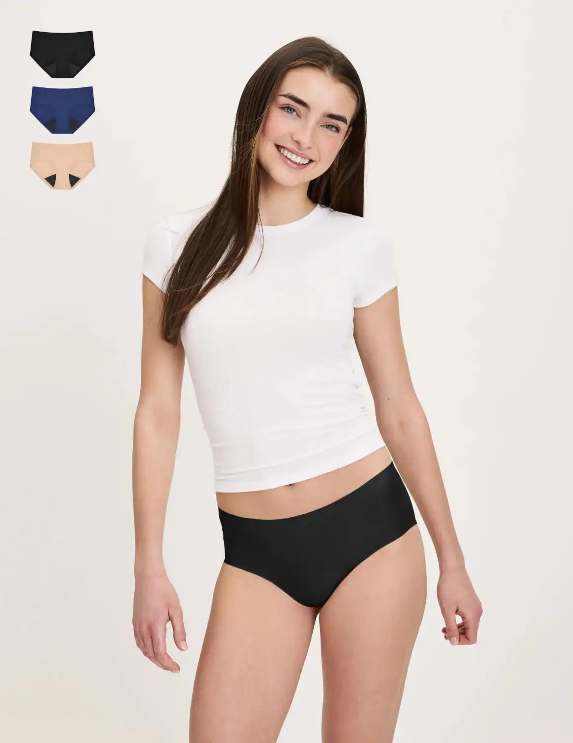 Teen Super Leakproof® No-Show Boyshort 3-Pack
