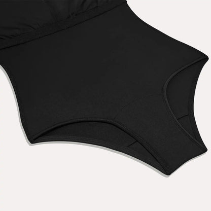 Teen Period Swim Square Neck One-Piece