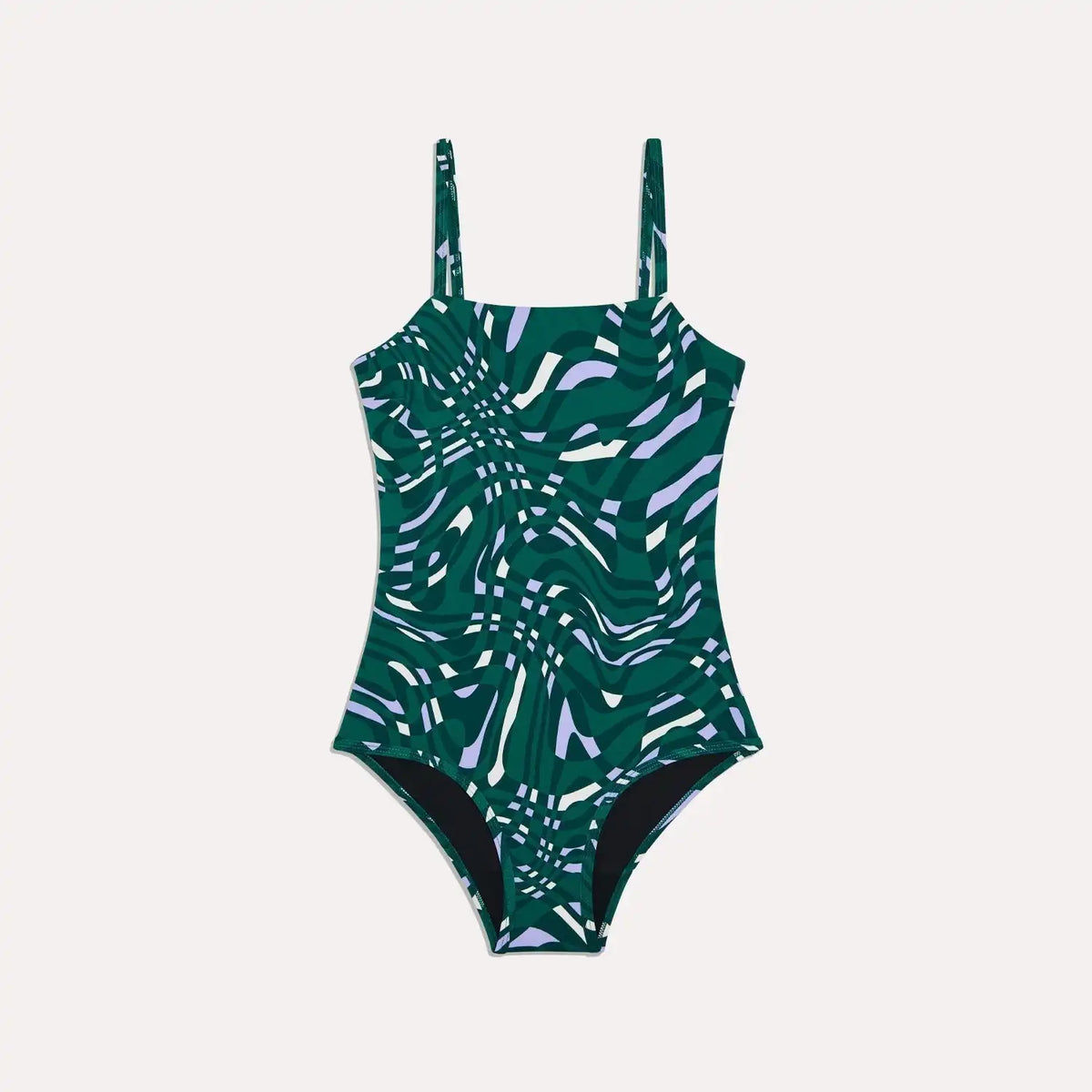 Teen Period Swim Square Neck One-Piece