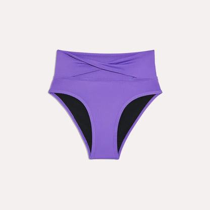 Teen Period Swim Twist High Rise Bikini Bottom - Last Call