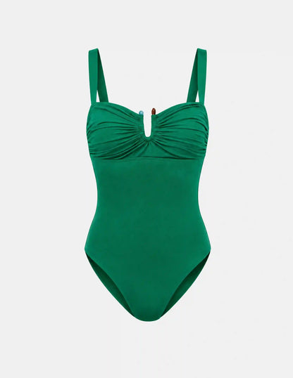 Limited-Edition Sculpt Ruched One Piece Swimsuit