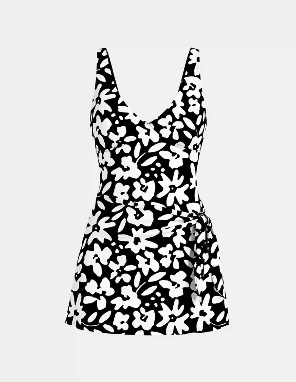 Leakproof Sculpt Deep V Swim Dress