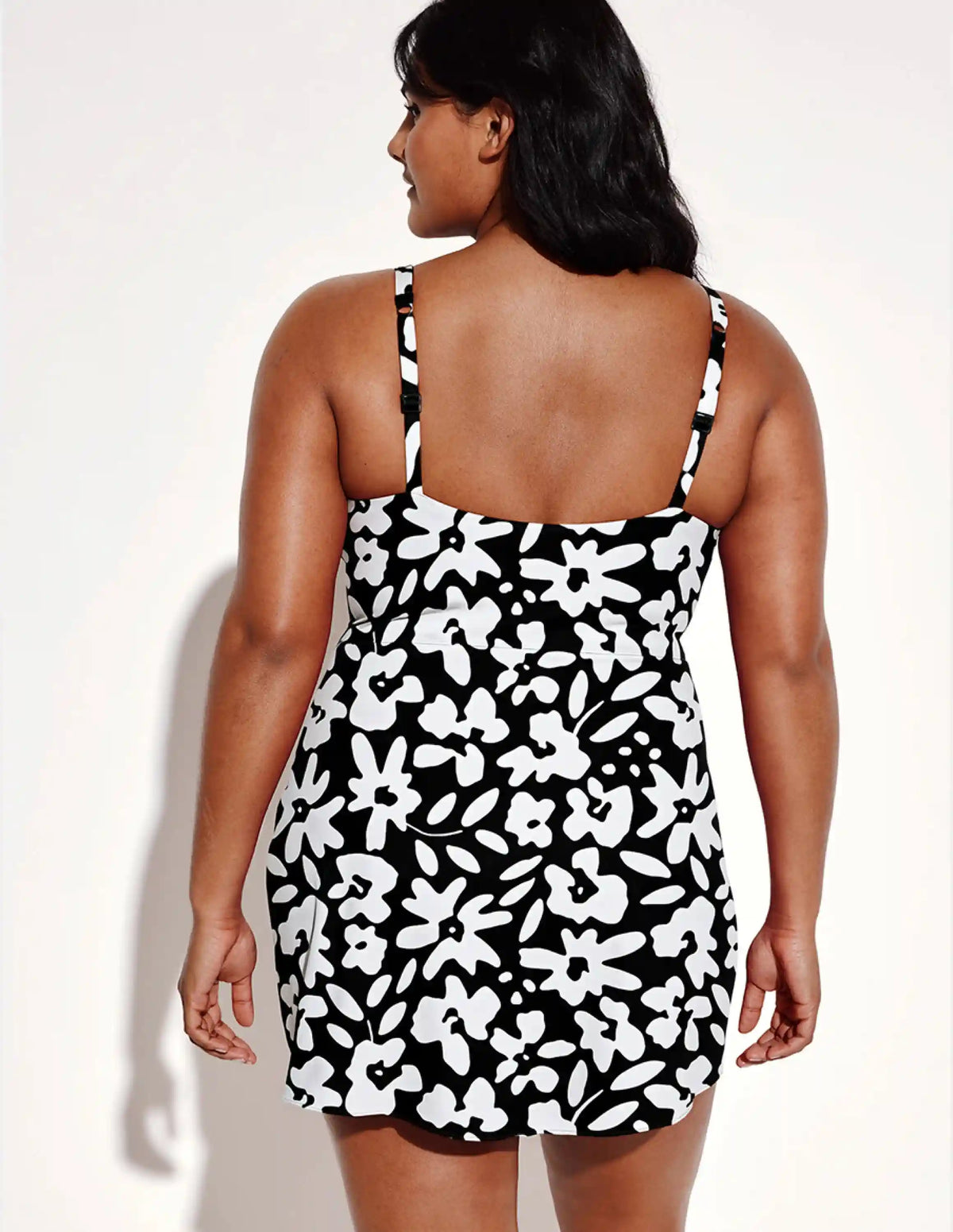 Leakproof Sculpt Deep V Swim Dress