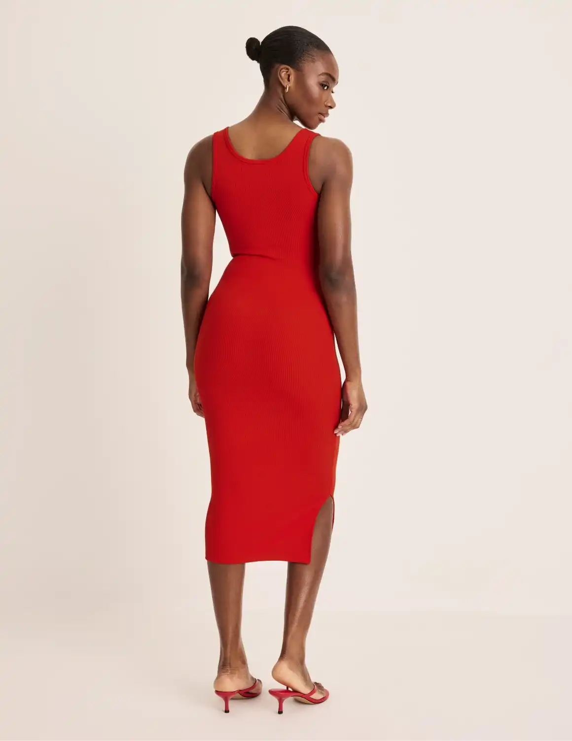 SculptRib™ Cotton Tank Dress
