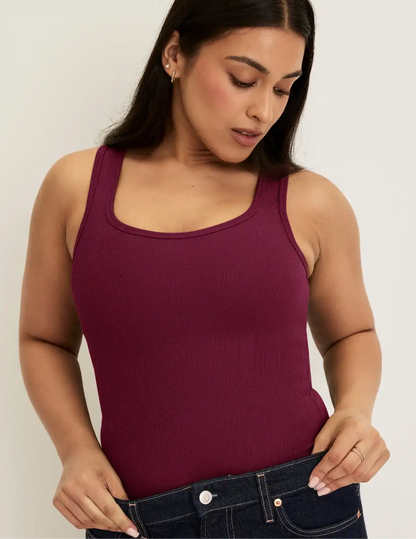 SculptRib™ Cotton Tank