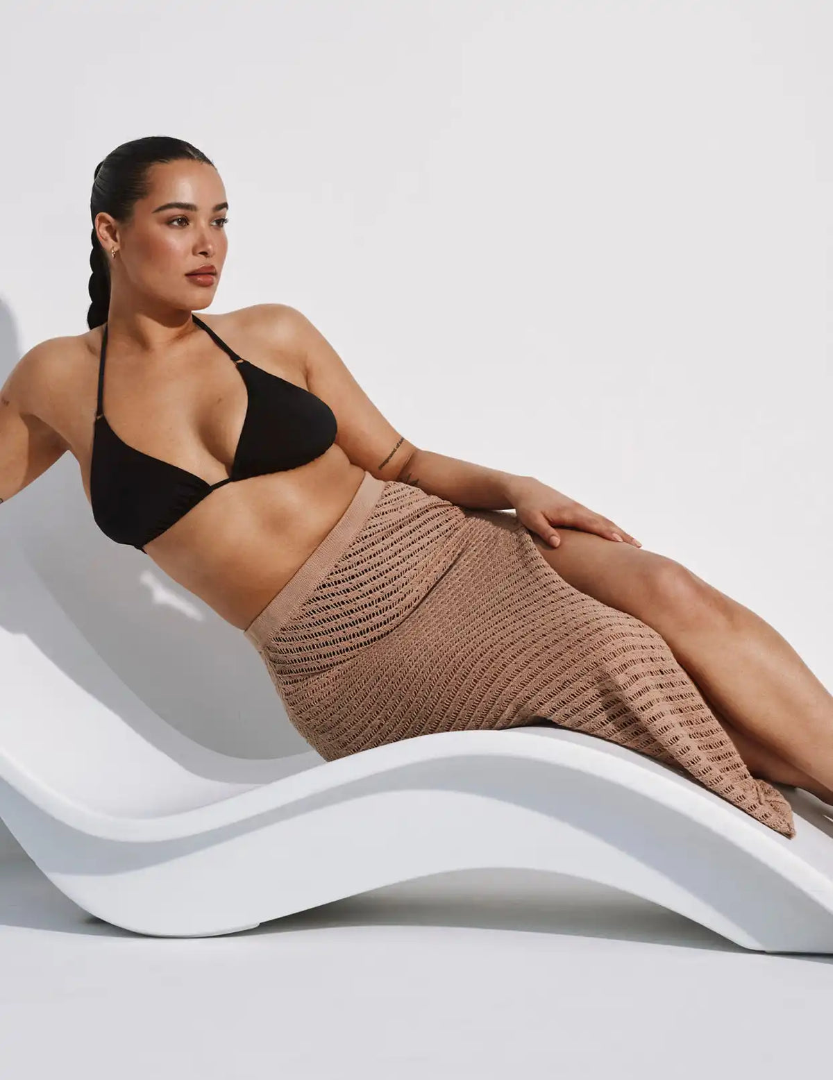 Crochet-Knit Beach Skirt - Last Call