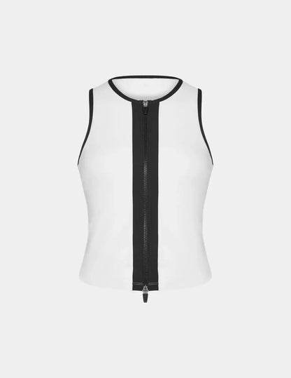 Sculpt Zip Up Tankini