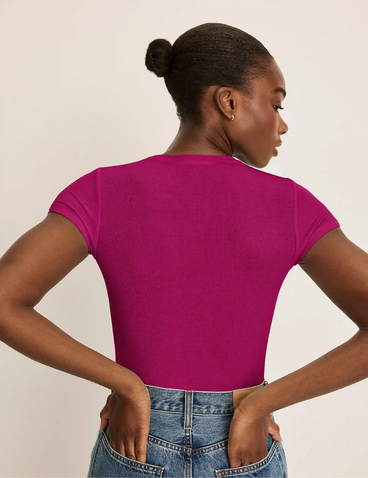 Modal Rib T-Shirt