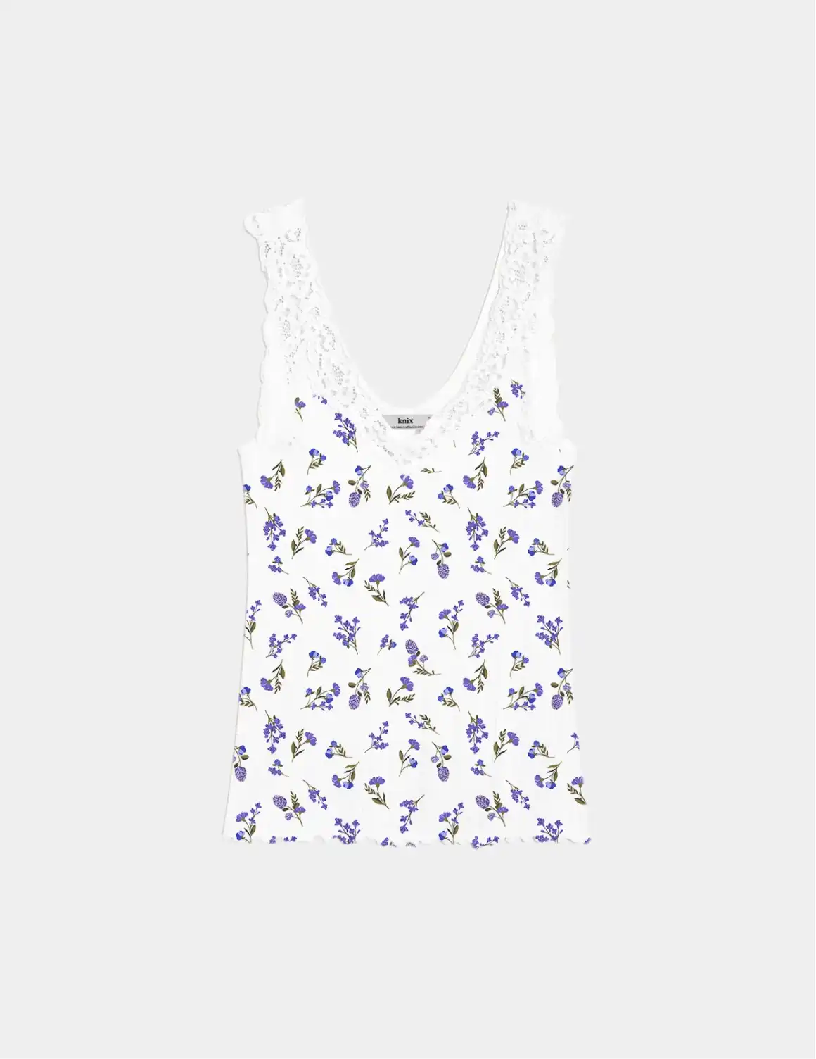 Pointelle Lace Tank