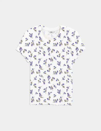 Pointelle T-Shirt