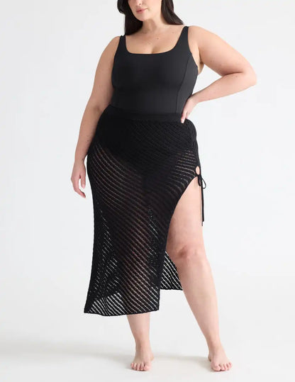 Crochet-Knit Beach Skirt - Last Call