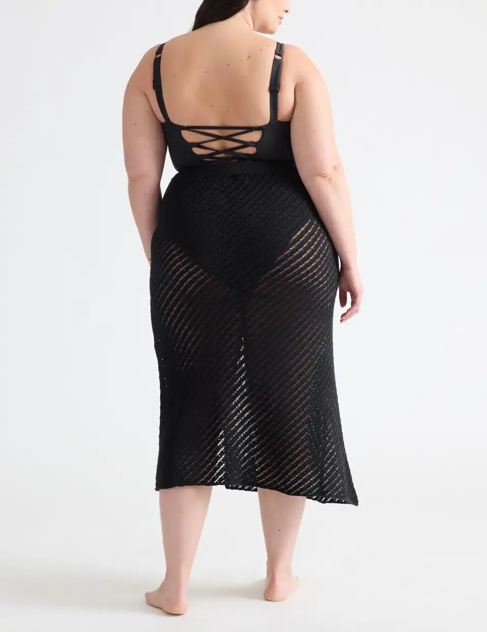 Crochet-Knit Beach Skirt - Last Call