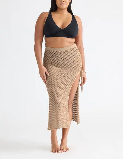 Crochet-Knit Beach Skirt - Last Call