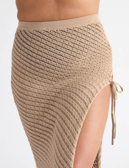 Crochet-Knit Beach Skirt - Last Call