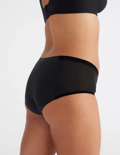 Light Leakproof No-Show Mesh Boyshort - Last Call