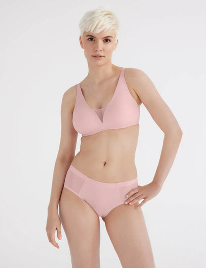 Light Leakproof No-Show Mesh Boyshort - Last Call
