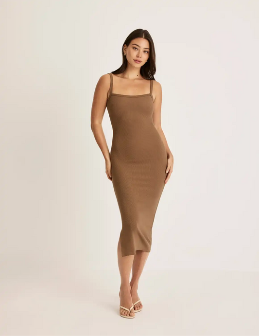 SculptRib™ Cotton Cami Dress