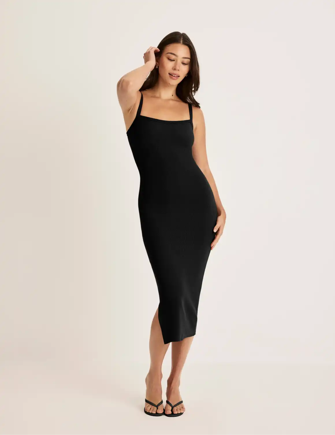 SculptRib™ Cotton Cami Dress