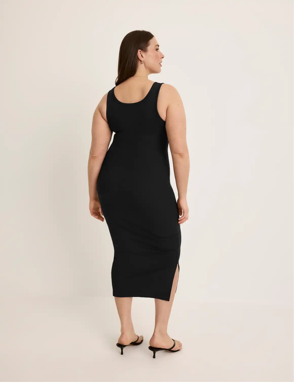 SculptRib™ Cotton Tank Dress