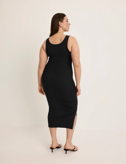 SculptRib™ Cotton Tank Dress