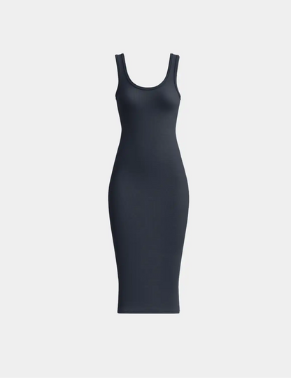 SculptRib™ Cotton Tank Dress