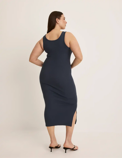 SculptRib™ Cotton Tank Dress