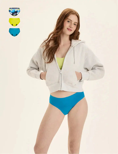 Teen Super Leakproof® No-Show Bikini 3-Pack - Last Call
