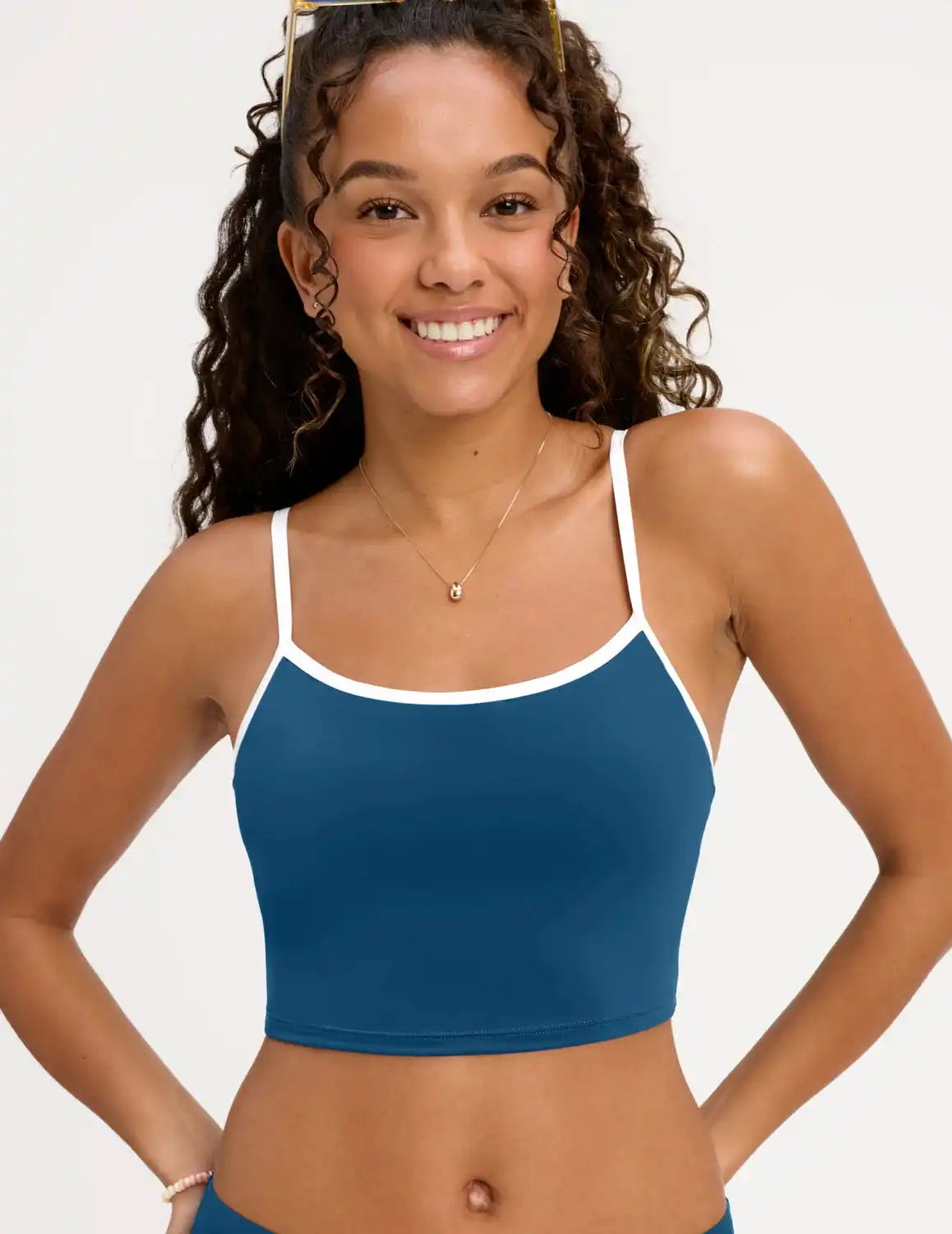 Teen Scoop Tankini Top