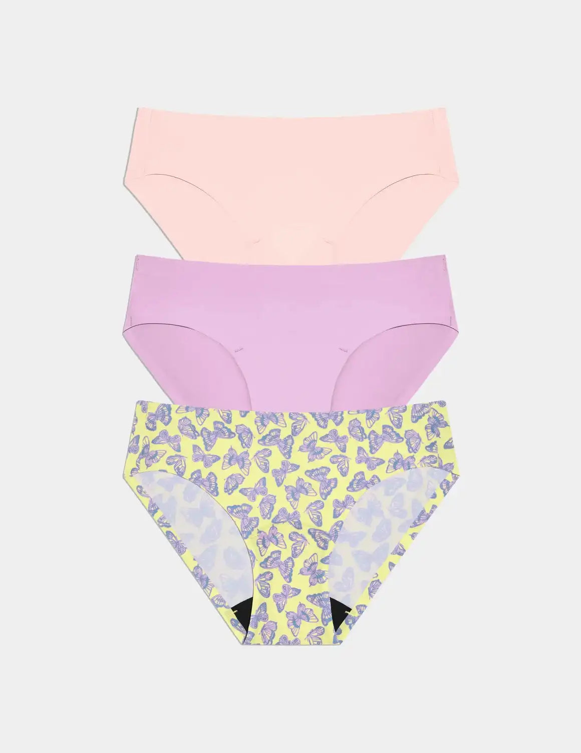 Teen Leakproof UltraThin No-Show Bikini 3-Pack