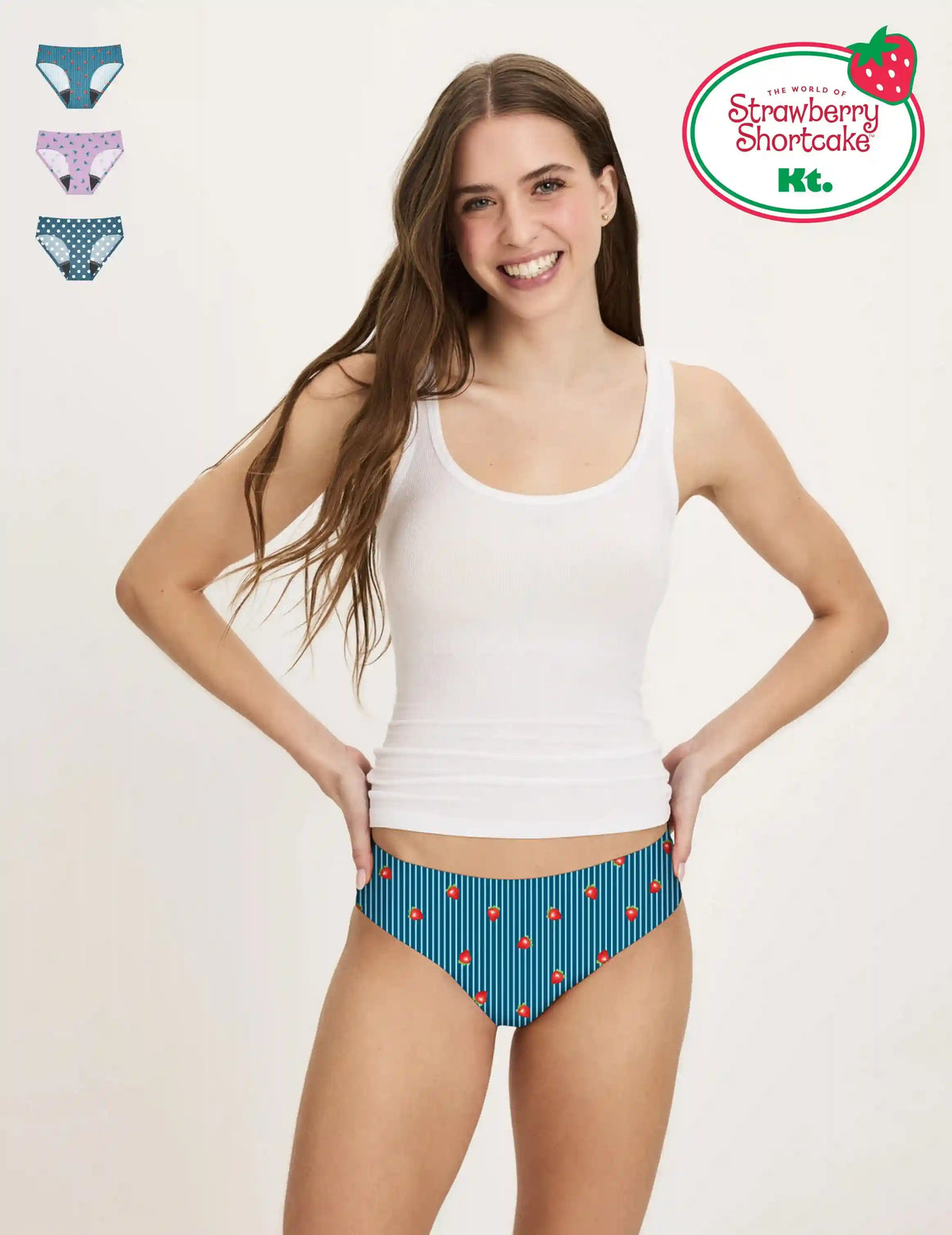 Teen Leakproof UltraThin No-Show Bikini 3-Pack