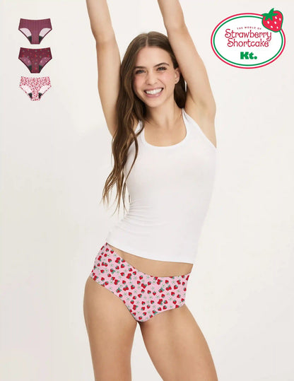 Teen Leakproof UltraThin No-Show Boyshort 3-Pack