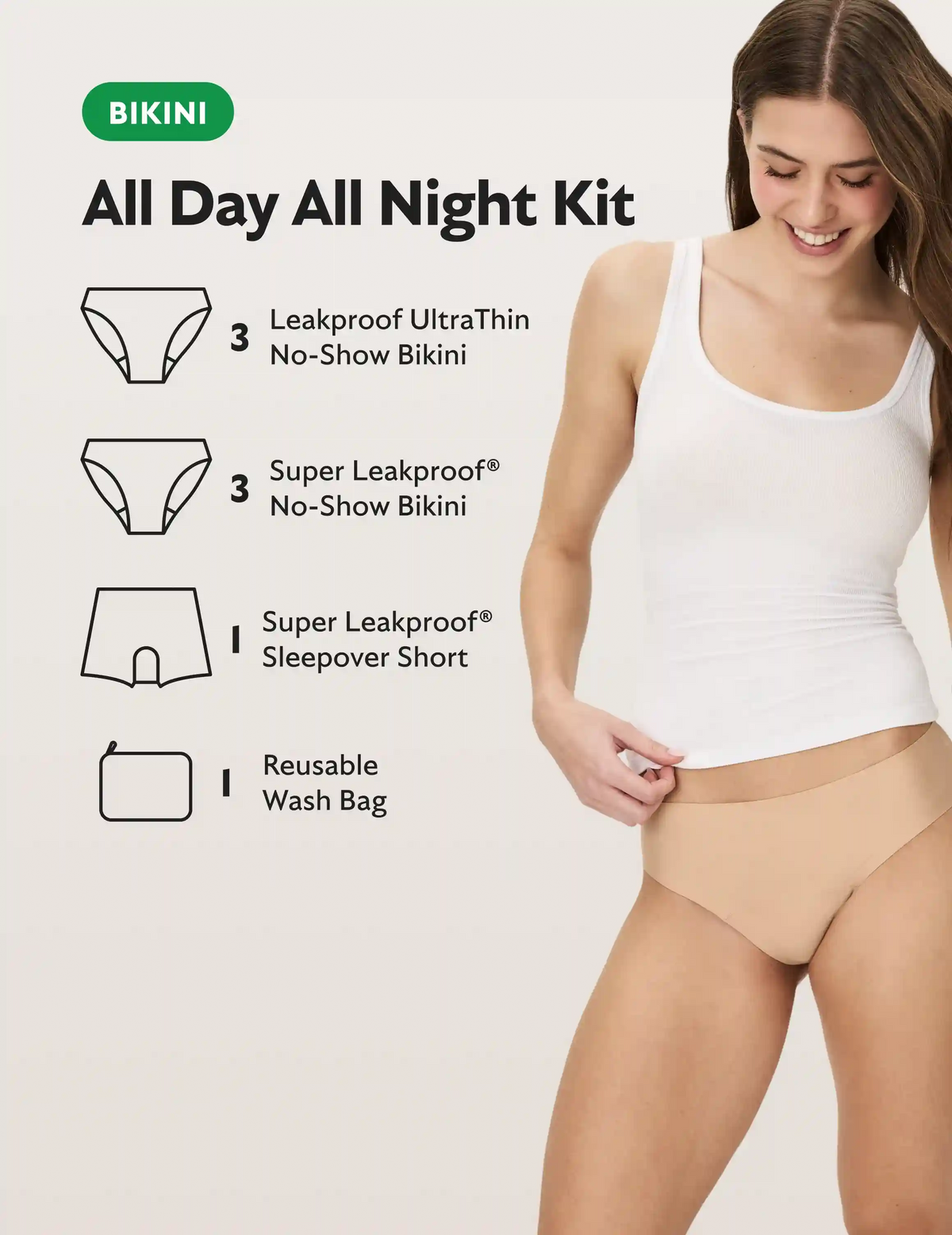 Teen All Day All Night Kit - Bikini
