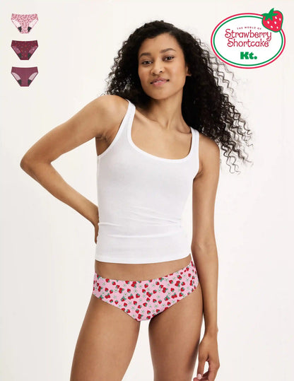 Teen Super Leakproof® No-Show Bikini 3-Pack