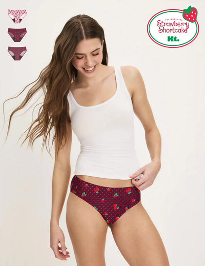 Teen Super Leakproof® No-Show Bikini 3-Pack